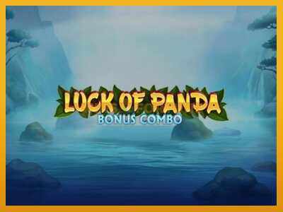 Luck of Panda Bonus Combo máquina de xogos por diñeiro