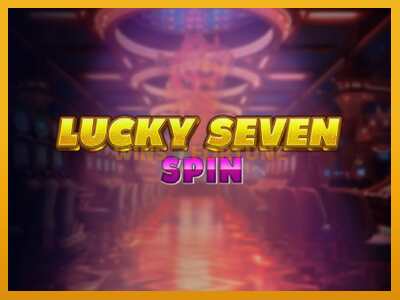 Lucky Seven Spin máquina de xogos por diñeiro