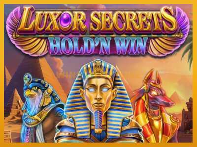 Luxor Secrets Holdn Win máquina de xogos por diñeiro