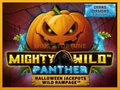 Mighty Wild: Panther Grand Diamond Edition Halloween Jackpots máquina de xogos por diñeiro