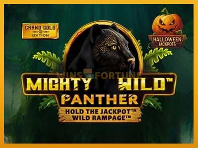 Mighty Wild: Panther Grand Gold Edition Halloween Jackpots máquina de xogos por diñeiro