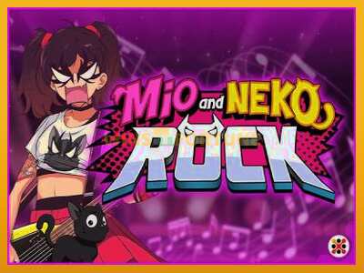 Mio and Neko Rock máquina de xogos por diñeiro