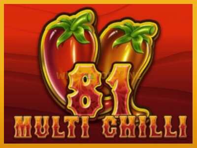 Multi Chilli 81 máquina de xogos por diñeiro