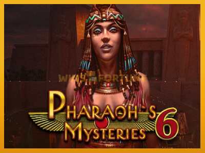 Pharaons Mysteries 6 máquina de xogos por diñeiro