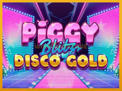 Piggy Blitz Disco Gold máquina de xogos por diñeiro