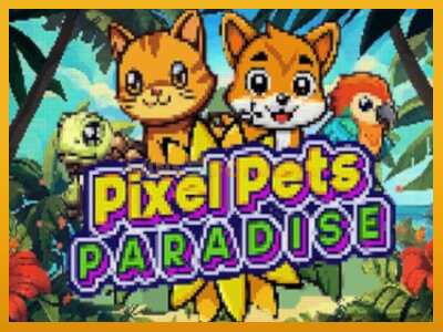 Pixel Pets Paradise máquina de xogos por diñeiro