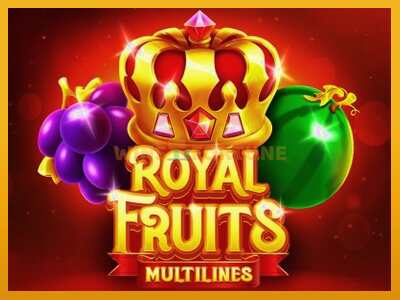 Royal Fruits Multilines máquina de xogos por diñeiro