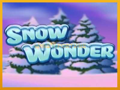 Snow Wonder máquina de xogos por diñeiro