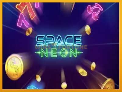 Space Neon máquina de xogos por diñeiro