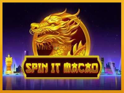 Spin It Macao máquina de xogos por diñeiro