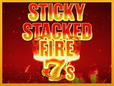 Sticky Stacked Fire 7s máquina de xogos por diñeiro