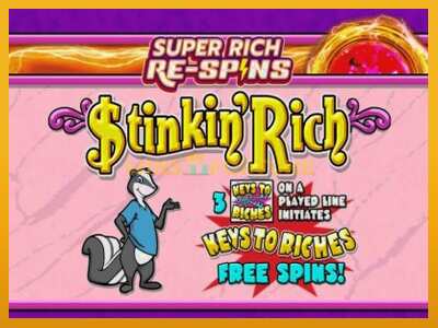 Stinkin Rich Super Rich Re-Spins máquina de xogos por diñeiro