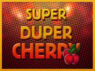 Super Duper Cherry máquina de xogos por diñeiro