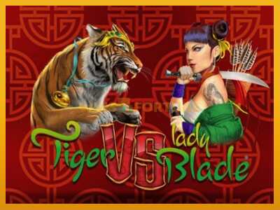 Tiger vs Lady Blade máquina de xogos por diñeiro