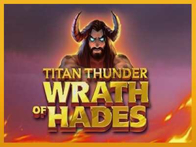 Titan Thunder Wrath of Hades máquina de xogos por diñeiro