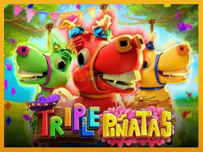 Triple Pinatas máquina de xogos por diñeiro