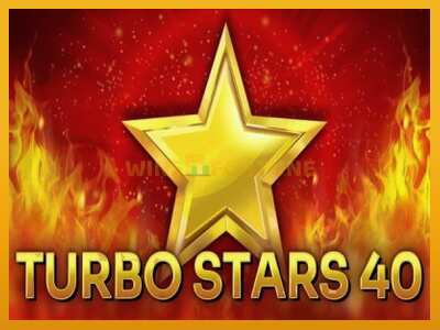 Turbo Stars 40 máquina de xogos por diñeiro