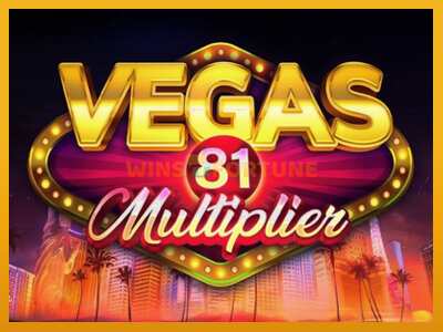 Vegas 81 Multiplier máquina de xogos por diñeiro