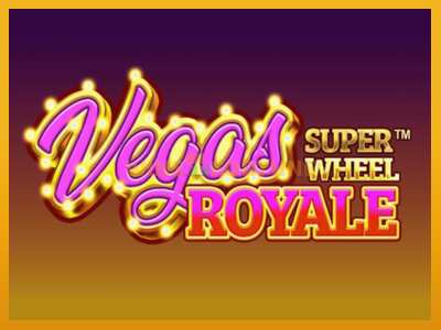 Vegas Royale Super Wheel máquina de xogos por diñeiro