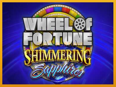 Wheel of Fortune Shimmering Sapphires máquina de xogos por diñeiro